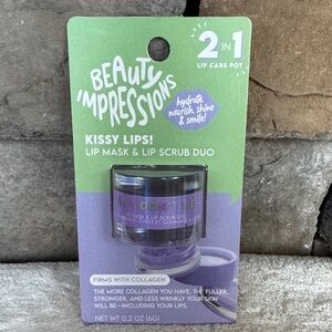 Beauty Impressions Kissy Lips! Lip Mask & Lip Scrub Duo